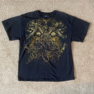 MMA elite Black Graphic T-Shirt large